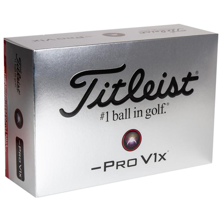 Titleist Neue Golfbälle Pro V1x Left Dash 4 Douzaines White Präsentation