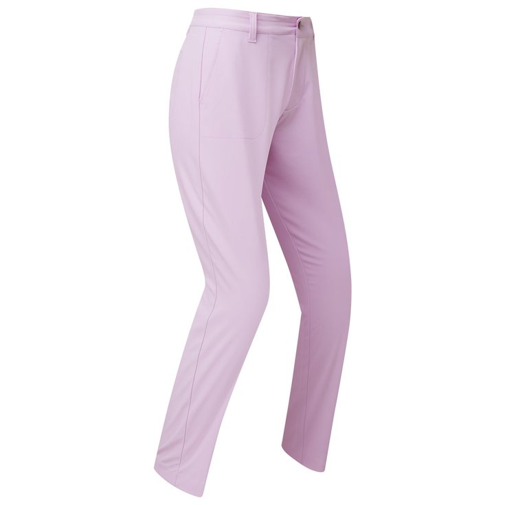 Footjoy Hose Cropped Houndstooth Purple Präsentation