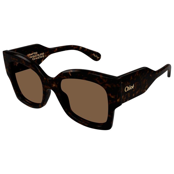 Chloé Lunettes de soleil CH0252S Gayia 002 Havana Présentation