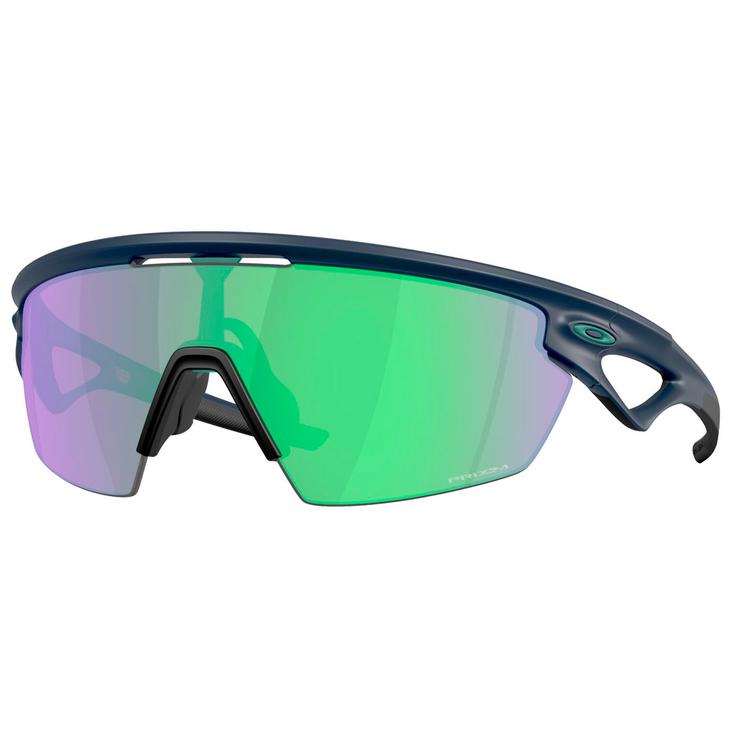 Oakley Sonnenbrille Sphaera Matte Abyss Prizm Road Jade Präsentation