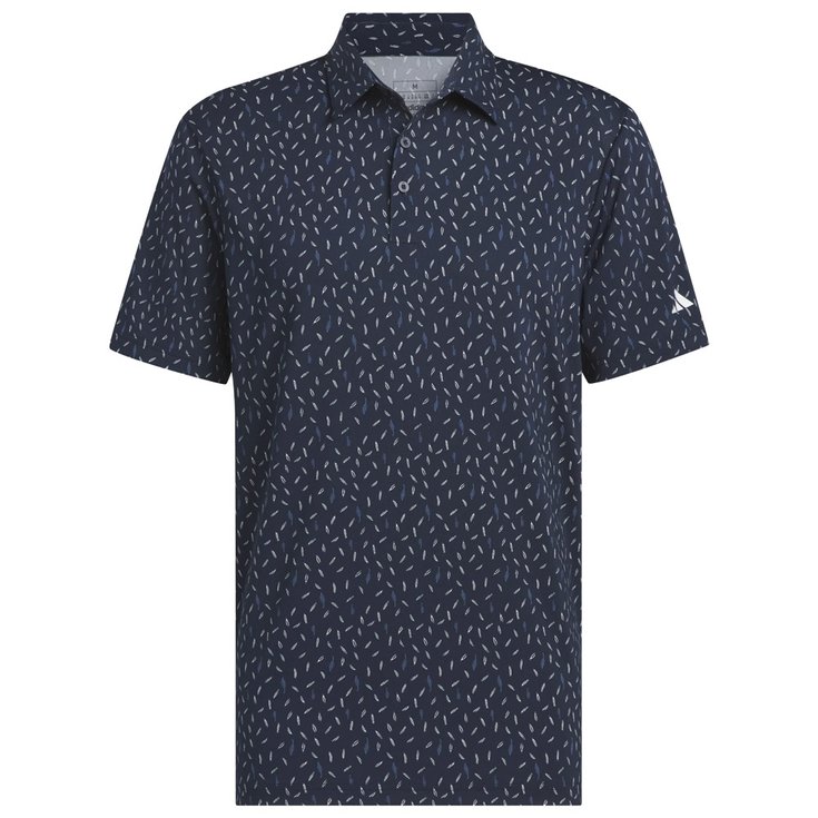 adidas Polohemde Ultimate365 AOP Collegiate Navy Präsentation