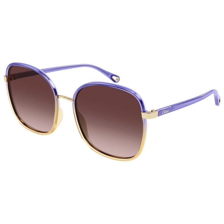 Chloé Lunettes de soleil CH0031S 015 Purple Copper Présentation