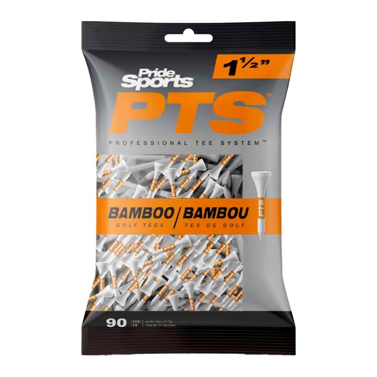 Pride Sports Tees PTS Bamboo 1 1/2In Tees Orange Pack 90 Präsentation