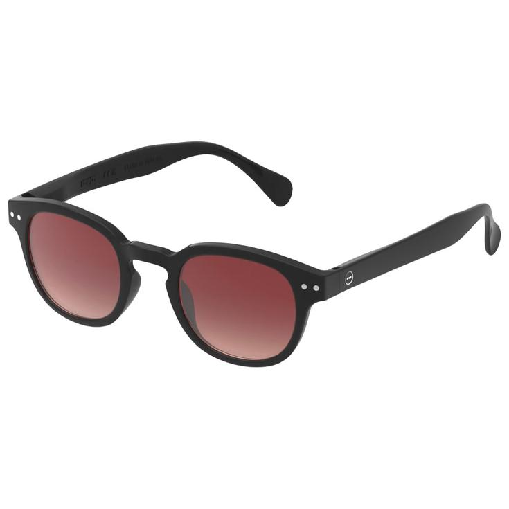 Izipizi Lunettes de soleil Sun #C Black Road Brown Shading Polarized Présentation