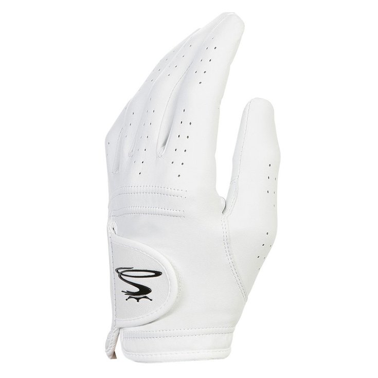 Cobra Klassischer Lederhandschuh (einzeln) Leather Glove White Präsentation
