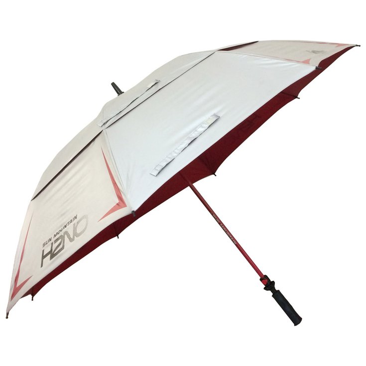 Sun Mountain Parapluies H2NO UV 50 Chrome Red 