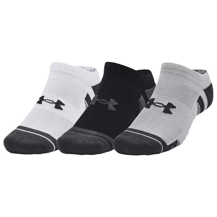 Under Armour Performance Tech 3 Pk Ns Mod Gray White Jet Gray Präsentation