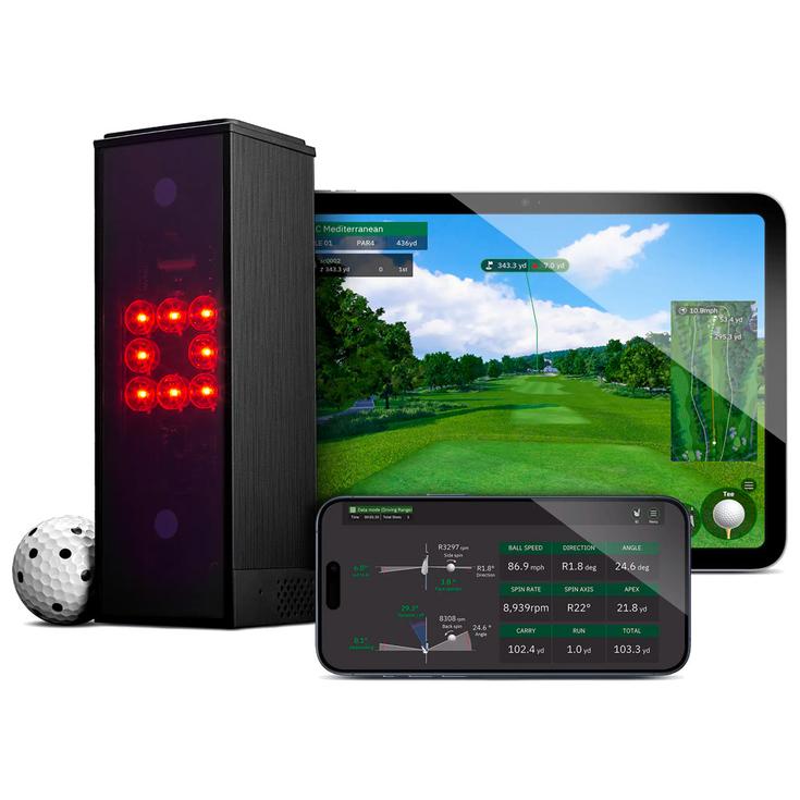 Square Golf Schwunganalyse-Gerät Simulator Golf Präsentation