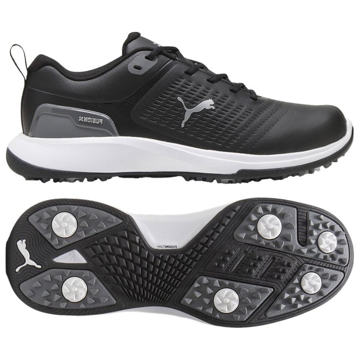 Puma Golf Schuhe ohne Spikes Grip Fusion Flex Puma Black Slate Sky Präsentation