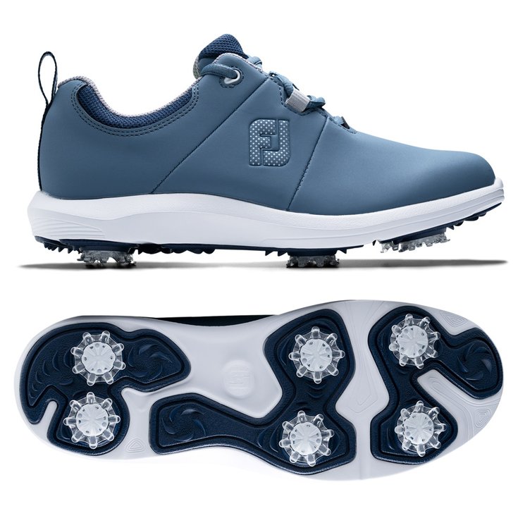 Footjoy Chaussures avec spikes Women eComfort Blue White Präsentation