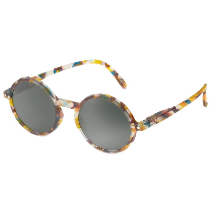 Izipizi Sonnenbrille Sun #G Junior Blue Tortoise Soft Grey Präsentation