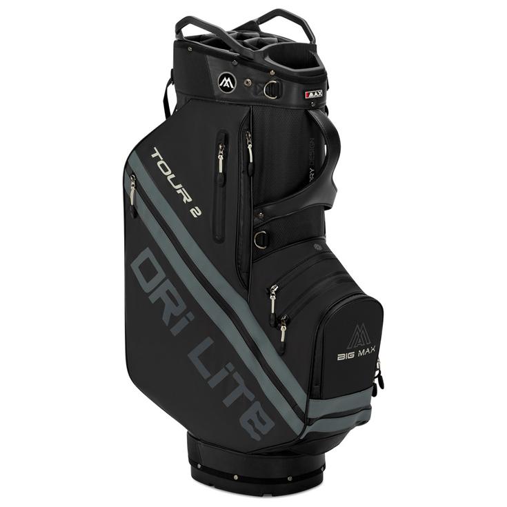 Big Max Cartbag (Komplettsatz) Drilite Tour 2 Black Charcoal Präsentation