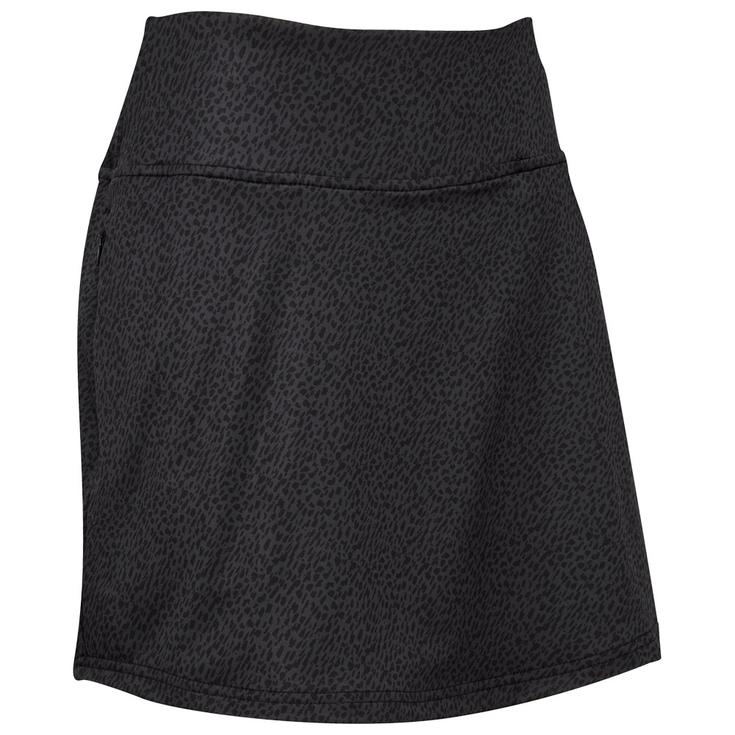 Footjoy Knit Skort Animal Print Black 