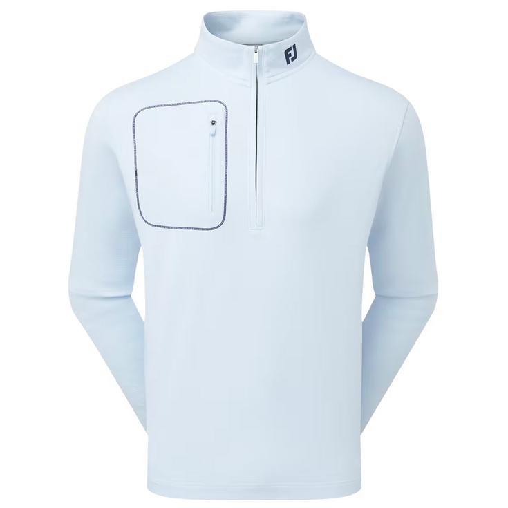 Footjoy Pullover Thermoseries Texture Midlayer Mist Präsentation