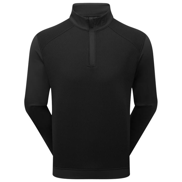 Footjoy Pullover Ottoman Midlayer Black Präsentation