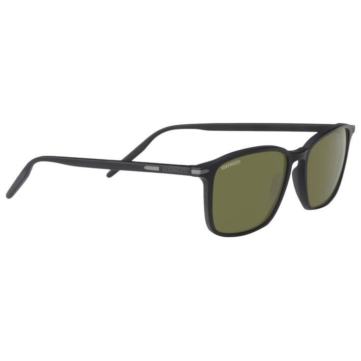 Serengeti Sonnenbrille Lenwood Matte Black Polarized 555nm Präsentation