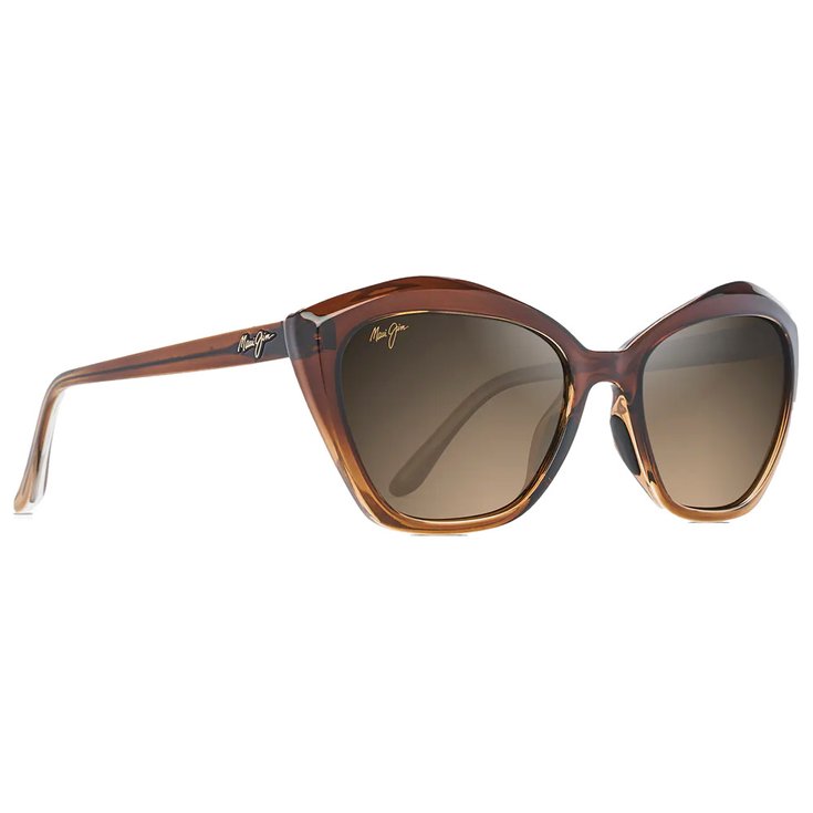 Maui Jim Sonnenbrille Lotus Noir Brillant Gris Neutre Minéral SuperThin Präsentation