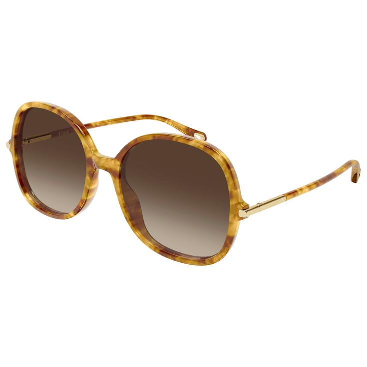 Chloé Sonnenbrille CH0383S 002 Havana Präsentation
