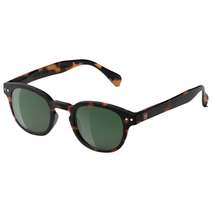 Izipizi Sonnenbrille Sun #C Tortoise Soft Grey Polarized Präsentation