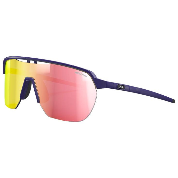Julbo Sonnenbrille Frequency Mat Violet Foncé Reactiv 1-3 Light Amplifier Präsentation
