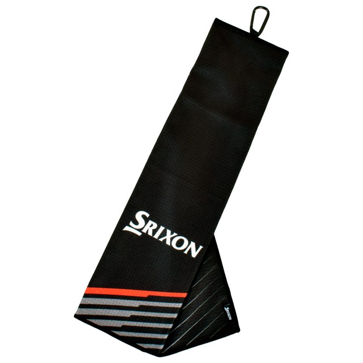 Srixon Serviette Towel Trifold Black Présentation