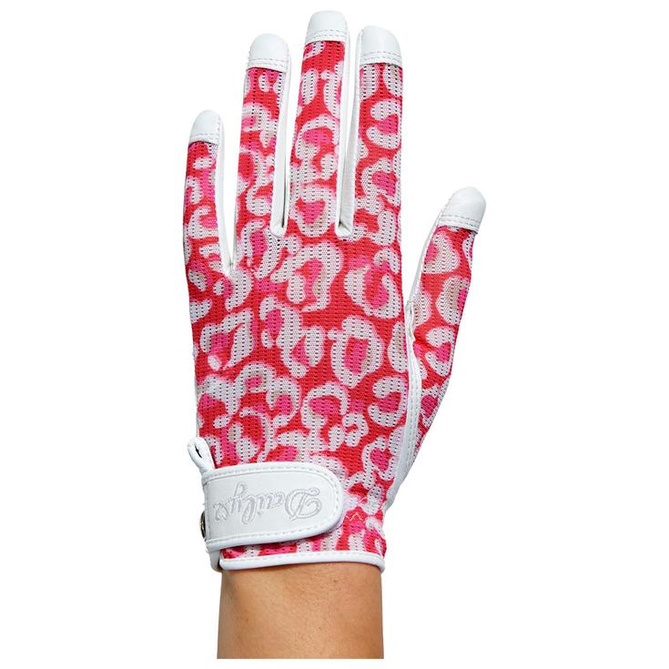 Daily Sports Print Sun Glove Leo Coral 