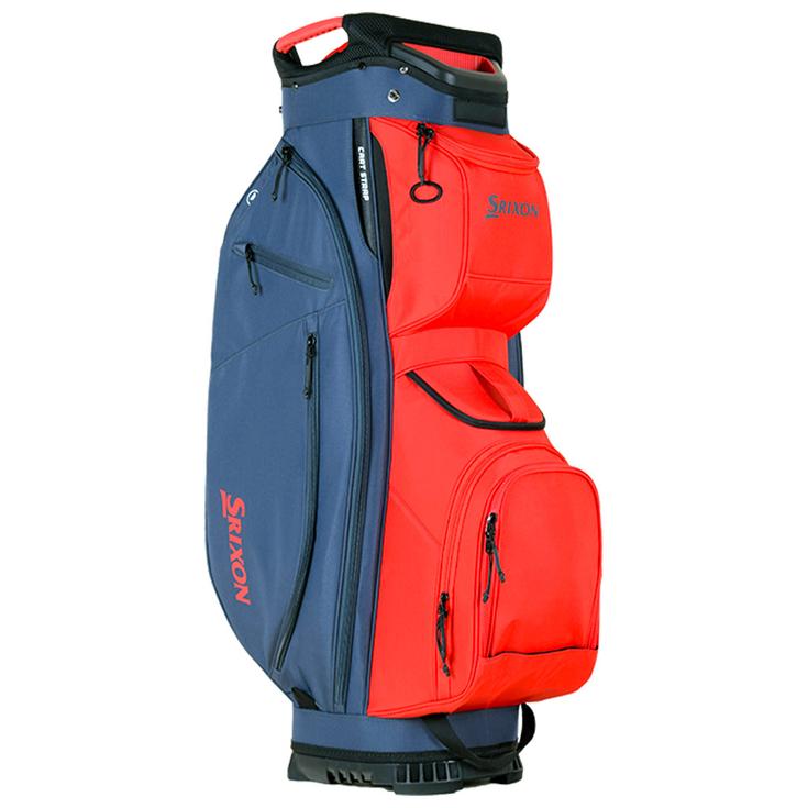 Srixon Cartbag (Komplettsatz) Premium Cart Bag Slate Red Präsentation