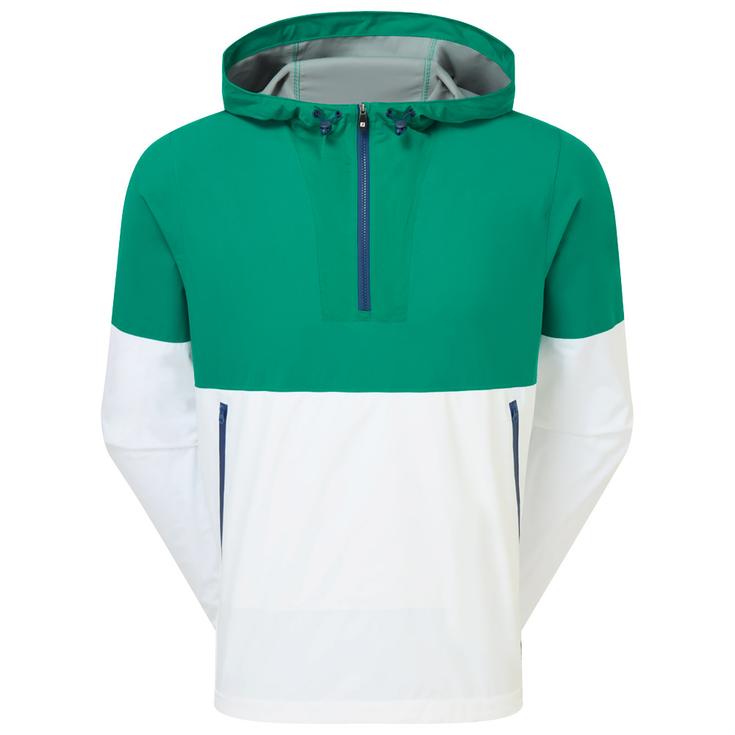 Footjoy Regenjacke Hydrolite X Hoodie Field Green White Präsentation