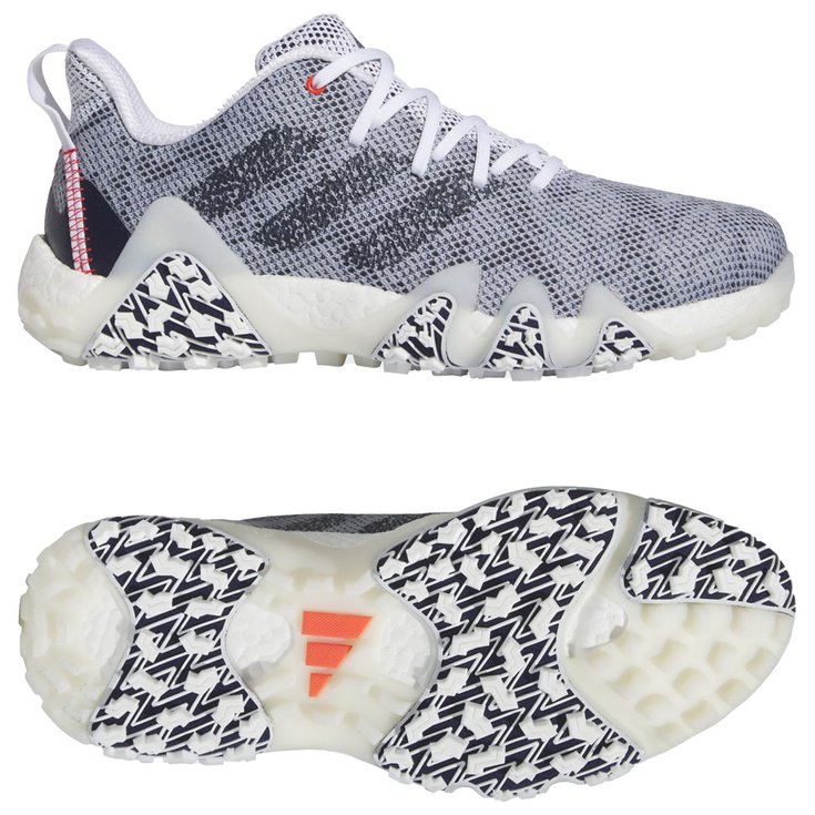 adidas Schuhe ohne Spikes Codechaos 22 White Grey Bright Red Präsentation