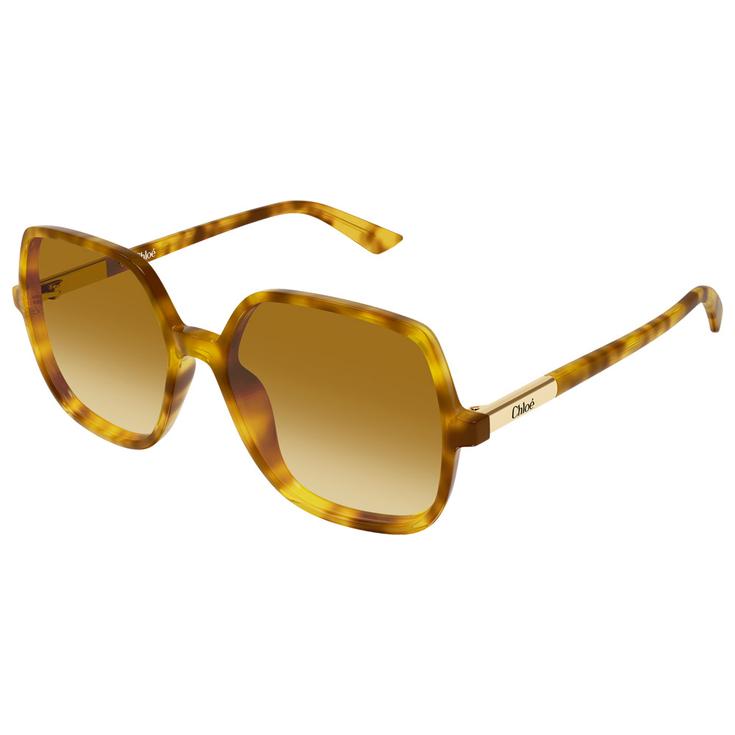 Chloé Sonnenbrille CH0362S Judy 004 Havana Honey Präsentation