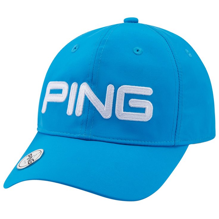 Ping Cap Ping Ball Marker Cap Process Blue Präsentation