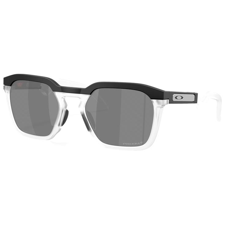 Oakley Sonnenbrille Hstn Sq Matte Black Prizm Black Polarized Präsentation