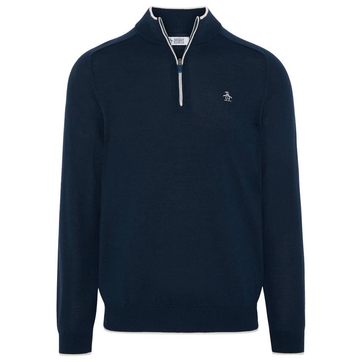 Original Penguin Heritage Mock Quiet Shade Heather 