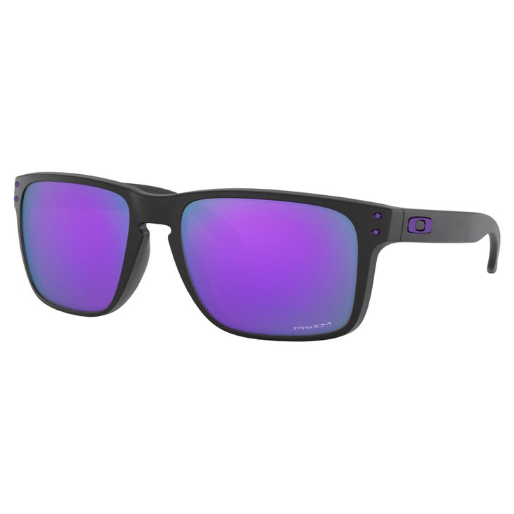 Oakley Lunettes de soleil Holbrook Xl Matte Black Prizm Violet Présentation