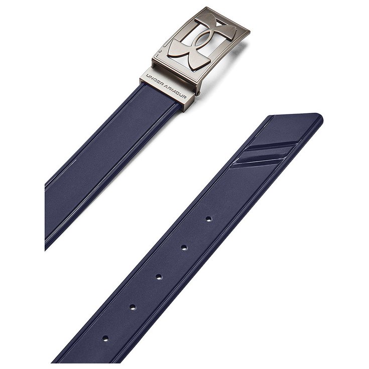 Under Armour Gürtel M Driver Silicone Belt Midnight Navy Steel Präsentation