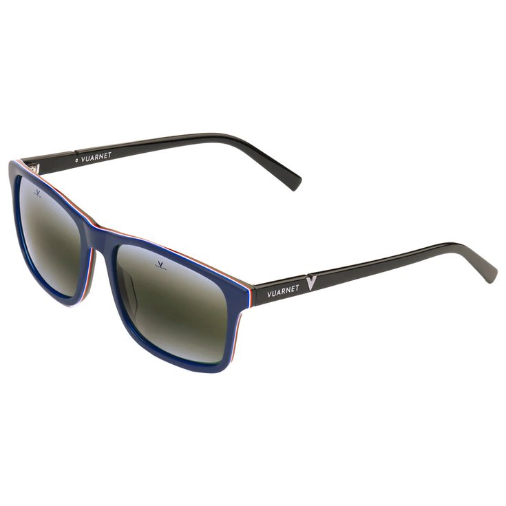 Vuarnet Lunettes de soleil Belvedere Bleu Flag Greylynx Présentation