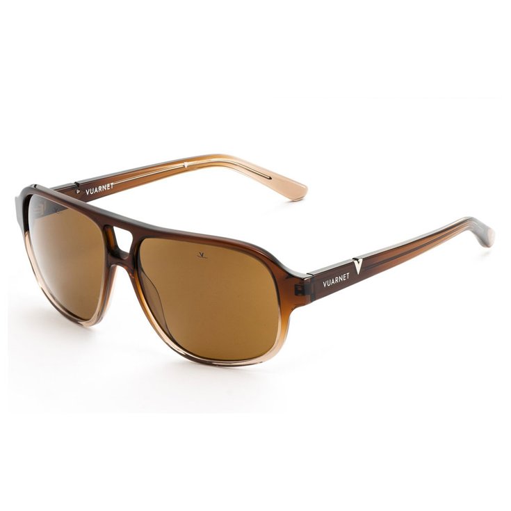 Vuarnet Sonnenbrille Ridge Brown Graduated Pure Brown Präsentation