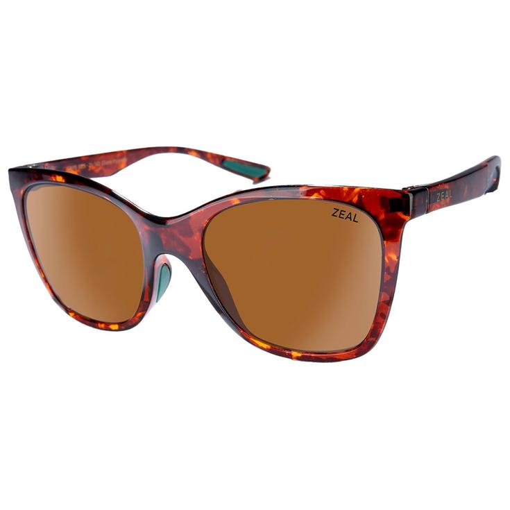 Zeal Sonnenbrille Willow Red Tortoise Red Tortoise Copper Präsentation