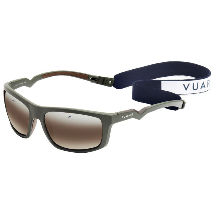 Vuarnet Sonnenbrille Allpeaks Matte Kaki Brownlynx Präsentation
