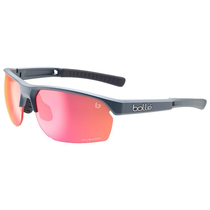 Bollé Sonnenbrille Victus S Steel Blue Metallic Phantom Clear Lava Photochromic Präsentation