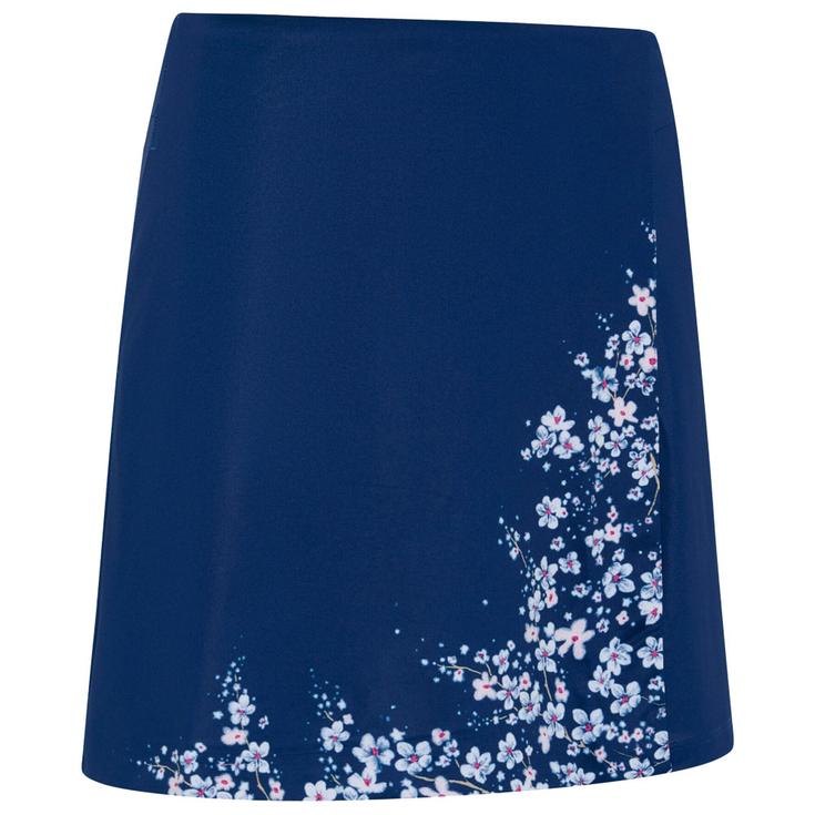 Callaway Golf Jupe Floral Printed Wrap Skort Blue Depths Présentation
