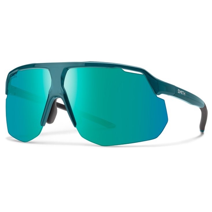 Smith Sonnenbrille Motive Crystal Pacific Chromapop Opal Mirror Präsentation
