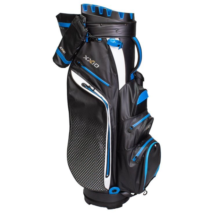 XXIO Cartbag (Komplettsatz) XXIO 12 Waterproof Cart Bag Black Blue Präsentation