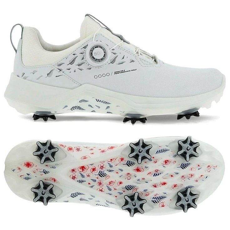 Ecco Schuhe mit Spikes Biom G5 Boa Gtx White Präsentation