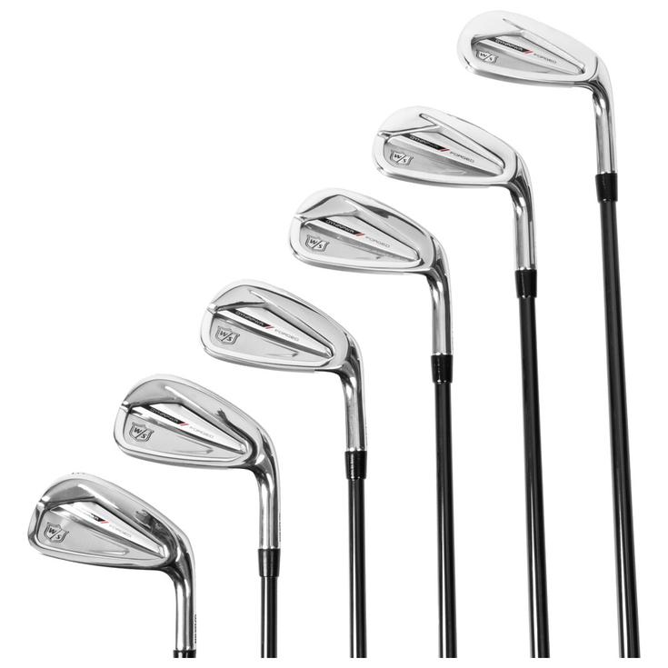 Wilson Eisensatz Occasion – Dynapower Forged du 5 au Pw (6 fers) Graphite Regular Präsentation