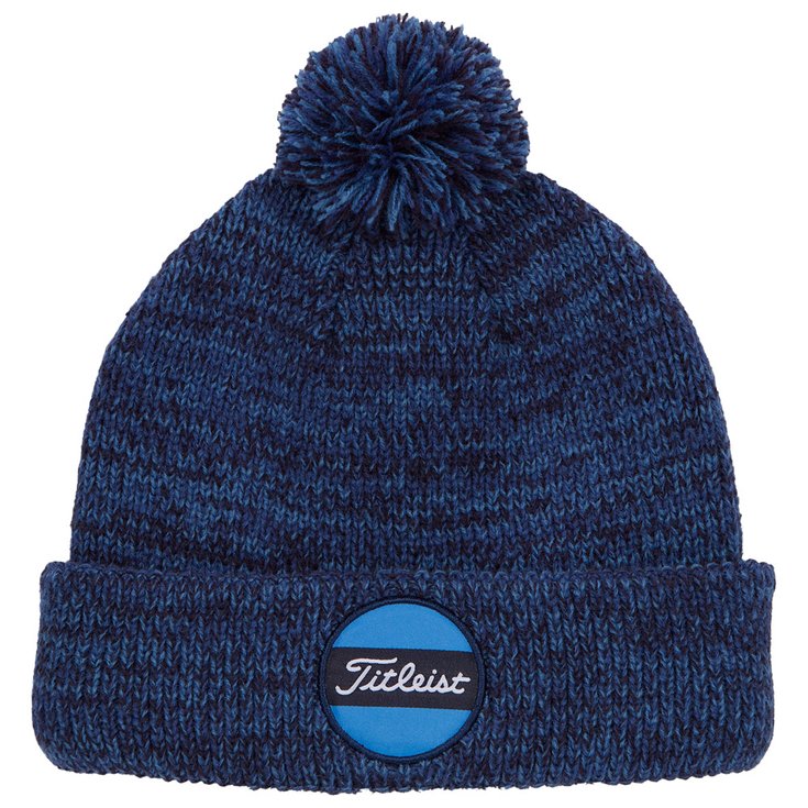 Titleist Mütze Junior Boadwalk Pom Pom Heather Navy Präsentation