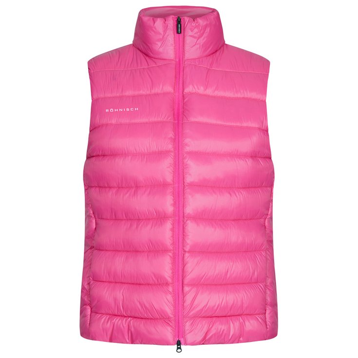 Rohnisch Westen Airlite Golf Padded Vest Carmine Rose Präsentation