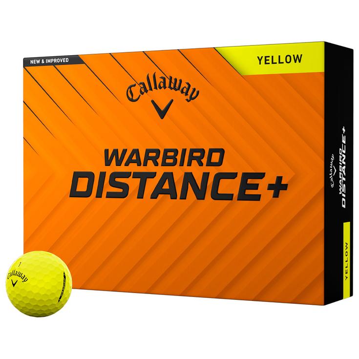 Callaway Golf Neue Golfbälle Warbird Distance Yellow Präsentation
