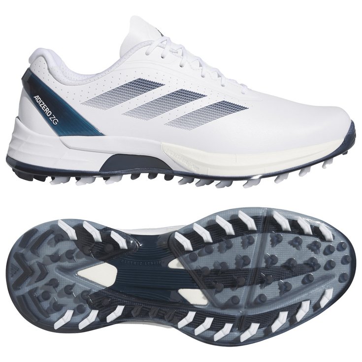 adidas Schuhe ohne Spikes Adizero ZG White Collegiate Navy Präsentation