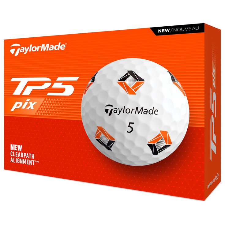 Taylormade Balles neuves TP5 Pix 3.0 Présentation